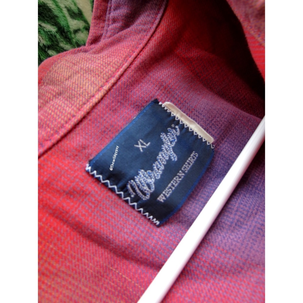 Vintage wrangler western oversized button down 🍃 - Picture 5 of 6